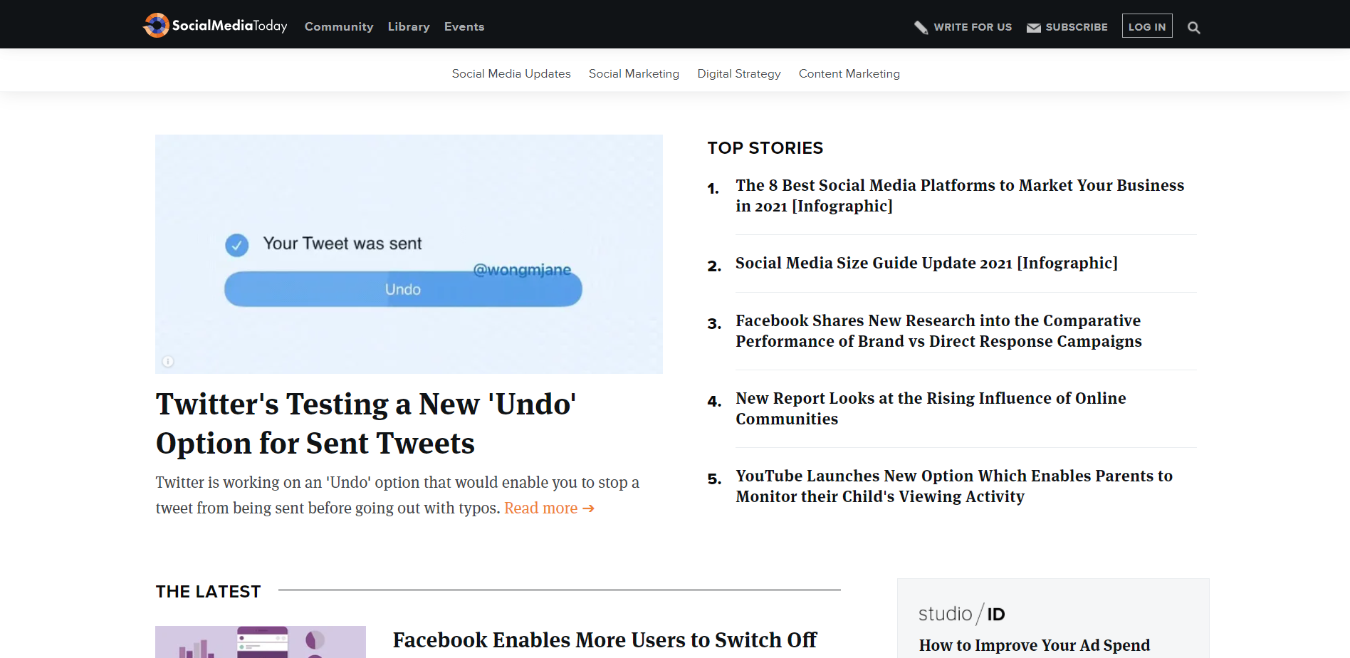 social media blogs